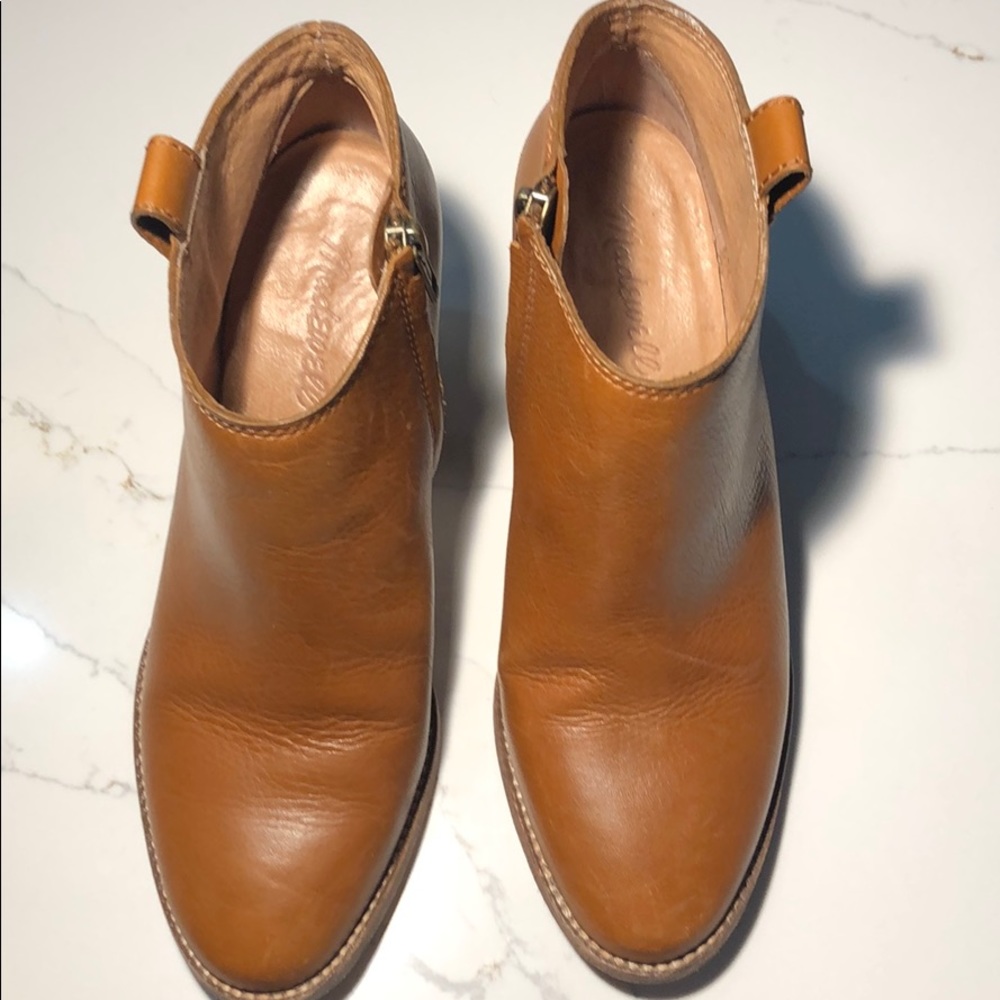 Madewell Billie boot camel